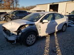 2020 Ford Fusion S White vin: 3FA6P0G76LR226546