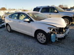 2020 Ford Fusion S White vin: 3FA6P0G76LR226546