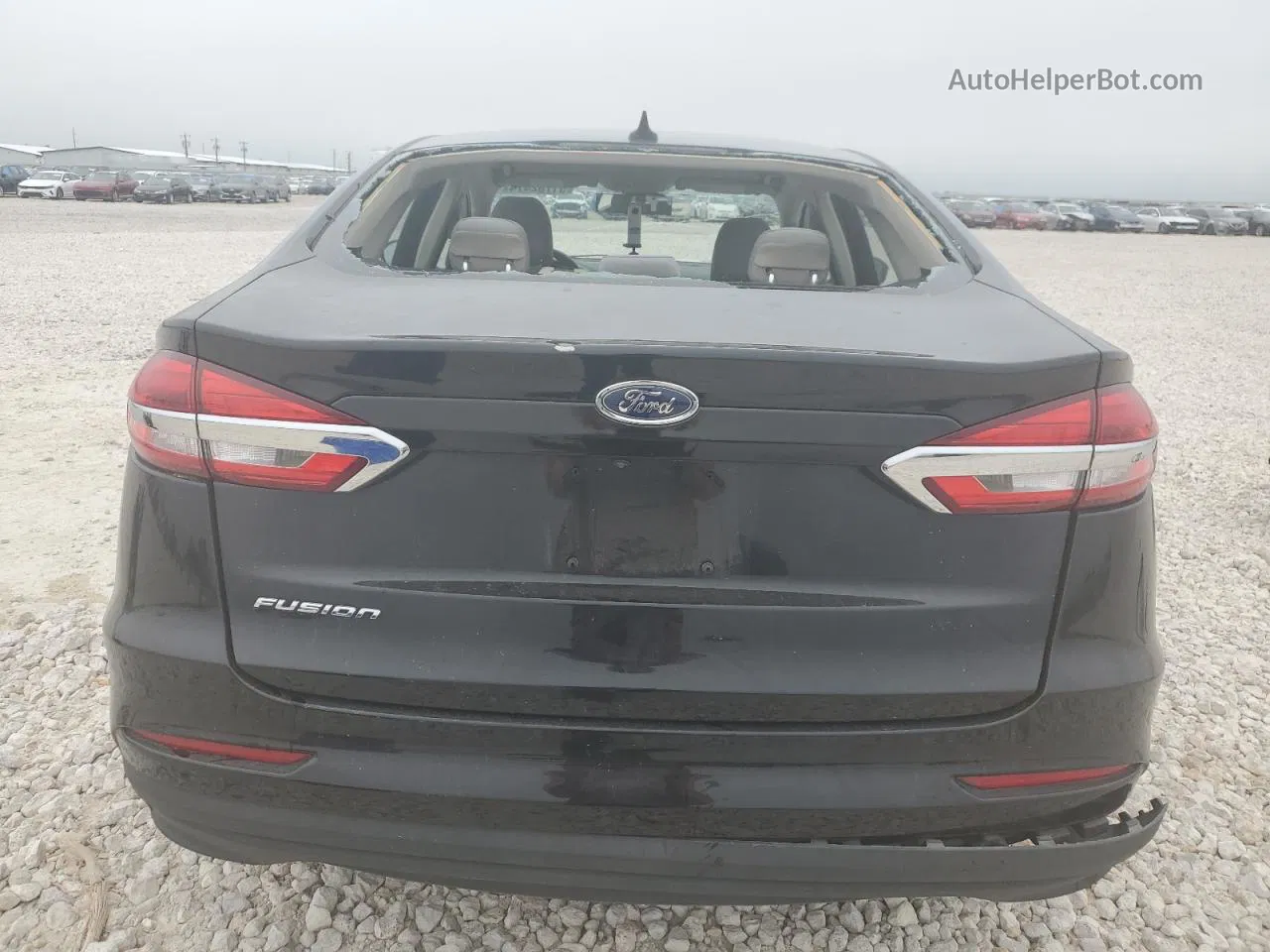 2020 Ford Fusion S Black vin: 3FA6P0G76LR263970