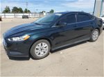 2014 Ford Fusion S Blue vin: 3FA6P0G77ER121825