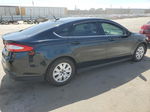 2014 Ford Fusion S Blue vin: 3FA6P0G77ER121825