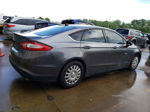 2014 Ford Fusion S Gray vin: 3FA6P0G77ER156963