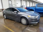 2014 Ford Fusion S Серый vin: 3FA6P0G77ER156963