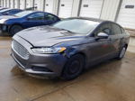 2014 Ford Fusion S Серый vin: 3FA6P0G77ER156963