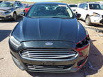 2014 Ford Fusion S Black vin: 3FA6P0G77ER254584