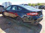 2014 Ford Fusion S Black vin: 3FA6P0G77ER254584