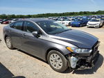 2014 Ford Fusion S Gray vin: 3FA6P0G77ER368097