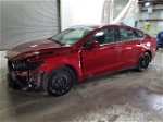 2014 Ford Fusion S Red vin: 3FA6P0G77ER385000