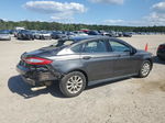 2015 Ford Fusion S Gray vin: 3FA6P0G77FR149089