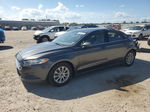 2015 Ford Fusion S Gray vin: 3FA6P0G77FR149089