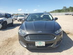 2015 Ford Fusion S Gray vin: 3FA6P0G77FR149089