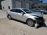 2016 Ford Fusion S Silver vin: 3FA6P0G77GR142029