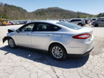 2016 Ford Fusion S Silver vin: 3FA6P0G77GR142029