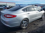 2016 Ford Fusion S Silver vin: 3FA6P0G77GR360021