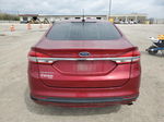 2018 Ford Fusion S Red vin: 3FA6P0G77JR181324