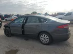 2019 Ford Fusion S Gray vin: 3FA6P0G77KR248781