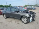 2019 Ford Fusion S Gray vin: 3FA6P0G77KR248781