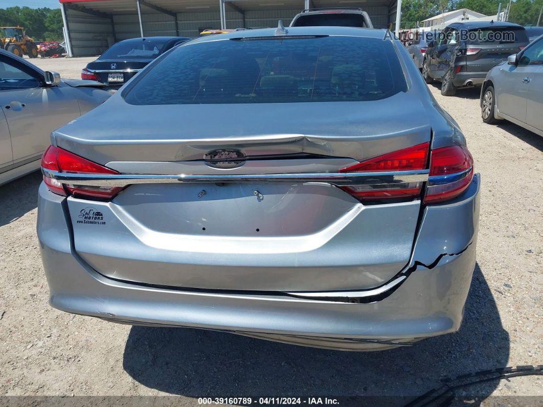 2020 Ford Fusion S Silver vin: 3FA6P0G77LR266991