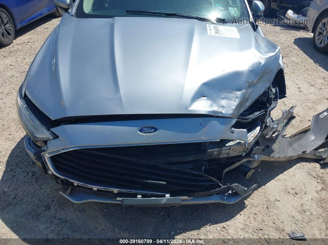 2020 Ford Fusion S Silver vin: 3FA6P0G77LR266991