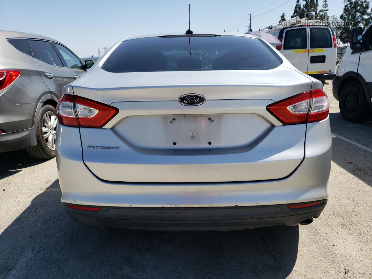 2013 Ford Fusion S Серебряный vin: 3FA6P0G78DR325189