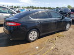 2014 Ford Fusion S Black vin: 3FA6P0G78ER327509