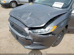 2014 Ford Fusion S Gray vin: 3FA6P0G78ER350675