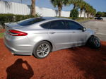 2017 Ford Fusion S Silver vin: 3FA6P0G78HR364080