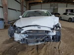 2019 Ford Fusion S White vin: 3FA6P0G78KR132733