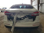 2019 Ford Fusion S White vin: 3FA6P0G78KR132733