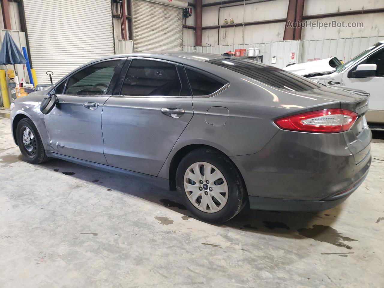 2013 Ford Fusion S Серый vin: 3FA6P0G79DR364390