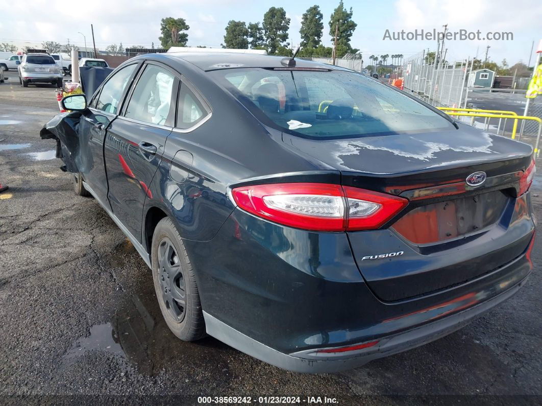 2014 Ford Fusion S Gray vin: 3FA6P0G79ER122412