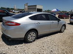 2014 Ford Fusion S Silver vin: 3FA6P0G79ER353763