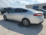 2015 Ford Fusion S Silver vin: 3FA6P0G79FR125330