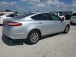 2015 Ford Fusion S Silver vin: 3FA6P0G79FR125330