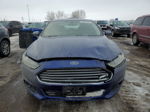 2016 Ford Fusion S Blue vin: 3FA6P0G79GR144476