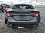 2016 Ford Fusion S Gray vin: 3FA6P0G79GR337310