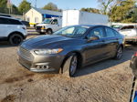 2016 Ford Fusion S Gray vin: 3FA6P0G79GR383901