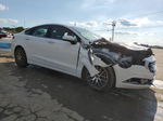 2017 Ford Fusion S White vin: 3FA6P0G79HR401945