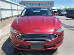 2018 Ford Fusion S Red vin: 3FA6P0G79JR186038
