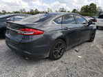 2018 Ford Fusion S Серый vin: 3FA6P0G79JR196150