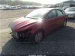 2019 Ford Fusion S Red vin: 3FA6P0G79KR247616