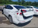 2020 Ford Fusion S White vin: 3FA6P0G79LR153706