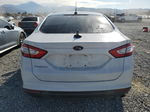 2013 Ford Fusion S White vin: 3FA6P0G7XDR215874