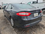 2014 Ford Fusion S Black vin: 3FA6P0G7XER395293