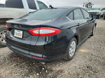 2014 Ford Fusion S Black vin: 3FA6P0G7XER395293