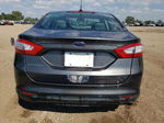 2015 Ford Fusion S Gray vin: 3FA6P0G7XFR253009