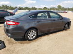 2015 Ford Fusion S Серый vin: 3FA6P0G7XFR253009