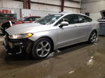 2016 Ford Fusion S Silver vin: 3FA6P0G7XGR323710