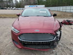 2016 Ford Fusion S Red vin: 3FA6P0G7XGR338725