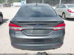 2018 Ford Fusion S Gray vin: 3FA6P0G7XJR265136